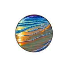 Modern Sunset Over The Ocean Hat Clip Ball Marker (4 Pack) by GardenOfOphir