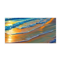 Modern Sunset Over The Ocean Yoga Headband by GardenOfOphir