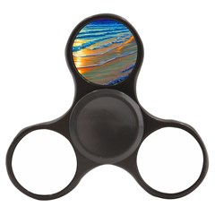 Modern Sunset Over The Ocean Finger Spinner by GardenOfOphir