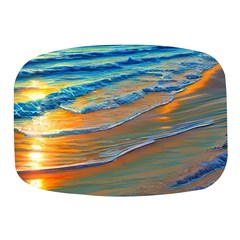 Modern Sunset Over The Ocean Mini Square Pill Box by GardenOfOphir