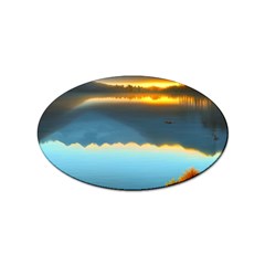 Gorgeous Lake Sticker (oval) by GardenOfOphir