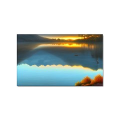 Gorgeous Lake Sticker (Rectangular)