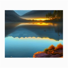 Gorgeous Lake Small Glasses Cloth