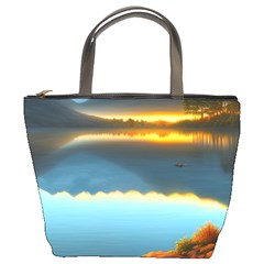 Gorgeous Lake Bucket Bag