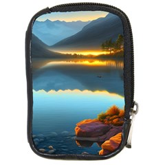 Gorgeous Lake Compact Camera Leather Case