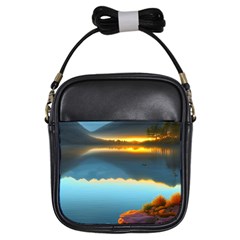 Gorgeous Lake Girls Sling Bag