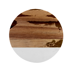 Gorgeous Lake Marble Wood Coaster (Round)