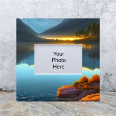 Gorgeous Lake White Box Photo Frame 4  x 6 