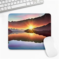 Majestic Lake Large Mousepad by GardenOfOphir