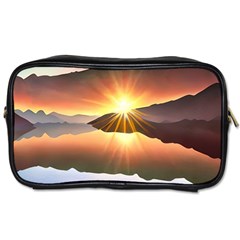 Majestic Lake Toiletries Bag (two Sides) by GardenOfOphir