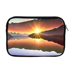 Majestic Lake Apple Macbook Pro 17  Zipper Case by GardenOfOphir