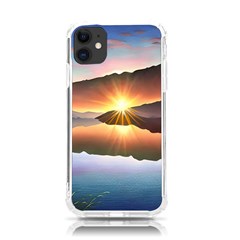 Majestic Lake Iphone 11 Tpu Uv Print Case by GardenOfOphir