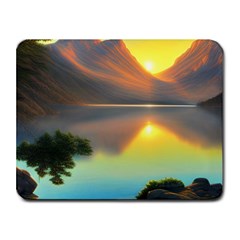 Benevolent Lake Small Mousepad by GardenOfOphir