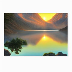 Benevolent Lake Postcards 5  X 7  (pkg Of 10) by GardenOfOphir