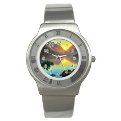 Benevolent Lake Stainless Steel Watch by GardenOfOphir