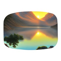 Benevolent Lake Mini Square Pill Box by GardenOfOphir