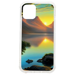 Benevolent Lake Iphone 12 Mini Tpu Uv Print Case	 by GardenOfOphir