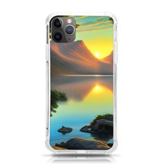 Benevolent Lake Iphone 11 Pro Max 6 5 Inch Tpu Uv Print Case by GardenOfOphir