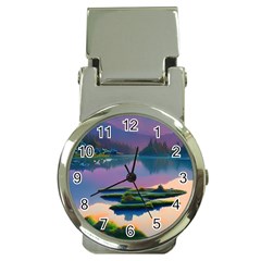 Astonishing Lake View Money Clip Watches by GardenOfOphir