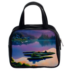 Astonishing Lake View Classic Handbag (two Sides) by GardenOfOphir