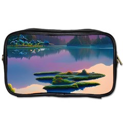 Astonishing Lake View Toiletries Bag (two Sides) by GardenOfOphir