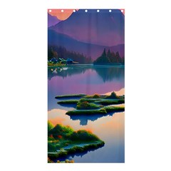 Astonishing Lake View Shower Curtain 36  X 72  (stall)  by GardenOfOphir