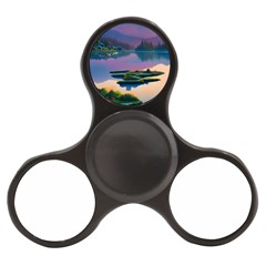 Astonishing Lake View Finger Spinner by GardenOfOphir