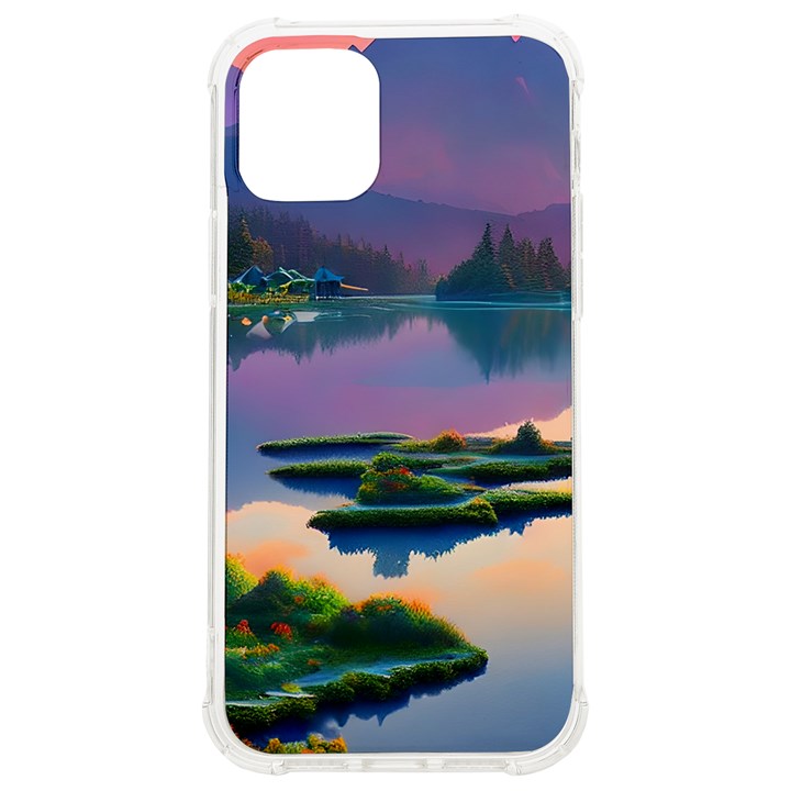 Astonishing Lake View iPhone 12/12 Pro TPU UV Print Case