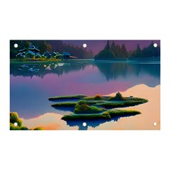 Astonishing Lake View Banner And Sign 5  X 3  by GardenOfOphir