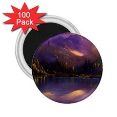 Colored Hues Sunset 2 25  Magnets (100 Pack)  by GardenOfOphir