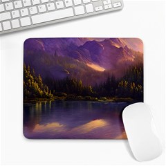 Colored Hues Sunset Large Mousepad by GardenOfOphir