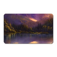 Colored Hues Sunset Magnet (rectangular) by GardenOfOphir