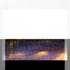 Colored Hues Sunset Rectangular Jigsaw Puzzl by GardenOfOphir