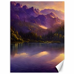 Colored Hues Sunset Canvas 36  X 48  by GardenOfOphir