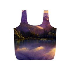 Colored Hues Sunset Full Print Recycle Bag (s) by GardenOfOphir