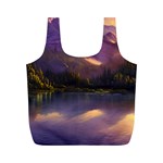 Colored Hues Sunset Full Print Recycle Bag (M) Front