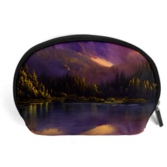 Colored Hues Sunset Accessory Pouch (large) by GardenOfOphir