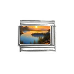 Distant Sunset Italian Charm (9mm)