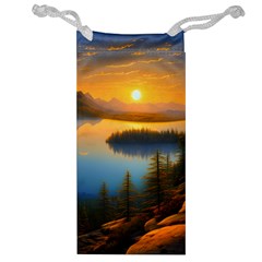 Distant Sunset Jewelry Bag by GardenOfOphir