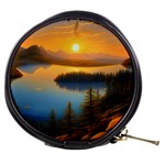 Distant Sunset Mini Makeup Bag Front