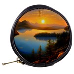 Distant Sunset Mini Makeup Bag Back