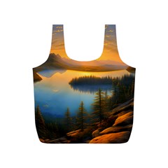 Distant Sunset Full Print Recycle Bag (s) by GardenOfOphir