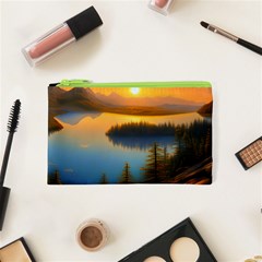 Distant Sunset Cosmetic Bag (xs) by GardenOfOphir