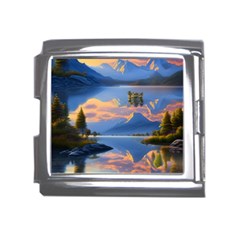 Beautiful Sunset Mega Link Italian Charm (18mm) by GardenOfOphir