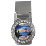 Beautiful Sunset Money Clips (CZ)  Front