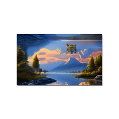 Beautiful Sunset Sticker Rectangular (100 Pack)