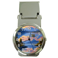 Beautiful Sunset Money Clip Watches by GardenOfOphir