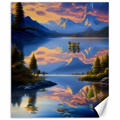 Beautiful Sunset Canvas 20  X 24  by GardenOfOphir