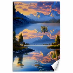 Beautiful Sunset Canvas 24  X 36  by GardenOfOphir