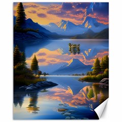 Beautiful Sunset Canvas 11  X 14  by GardenOfOphir